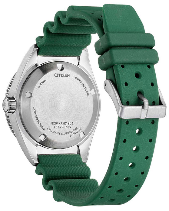 CITIZEN Promaster Divers Automatic Green Synthetic Strap