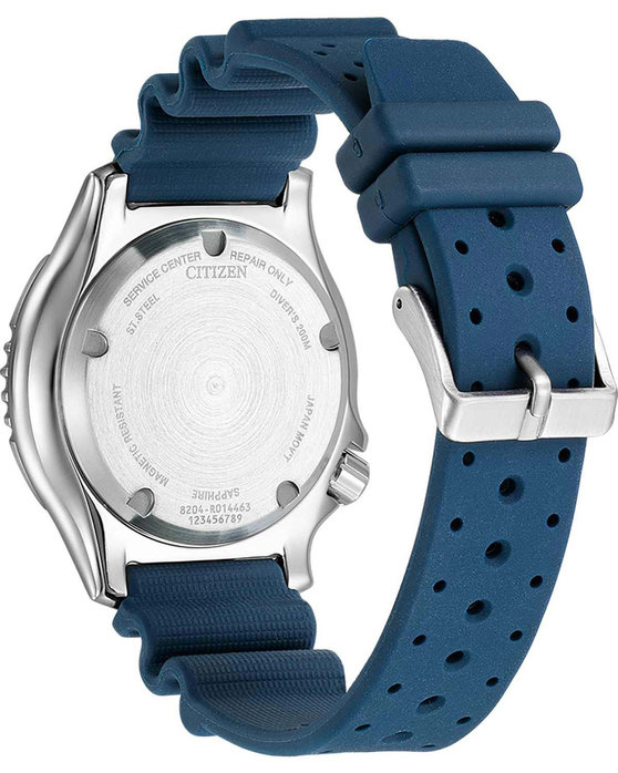 CITIZEN Promaster Divers Automatic Blue Synthetic Strap