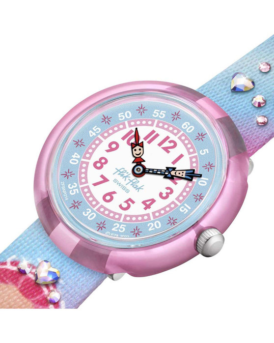 FLIK FLAK Shine Bright Sparkle Kingdom Multicolor Plastic Strap