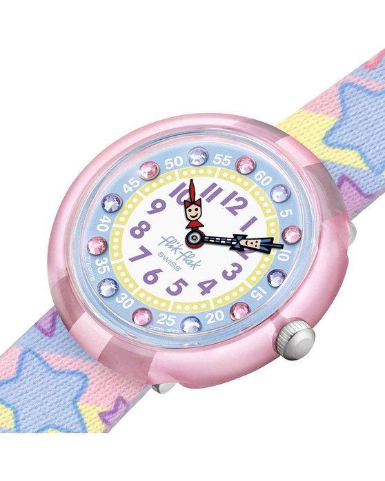 FLIK FLAK Shine Bright Star Party Multicolor Plastic Strap