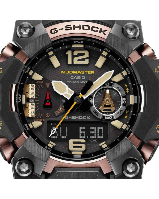 G-SHOCK Tough Solar MASTER OF G-LAND MUDMAN Red Resin Strap