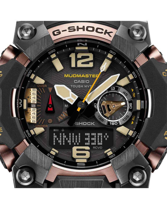 G-SHOCK Tough Solar MASTER OF G-LAND MUDMAN Red Resin Strap