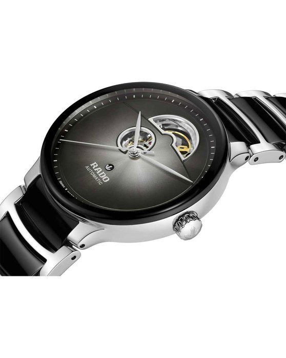 RADO Centrix Automatic Two Tone Combined Materials Bracelet (R30012152)