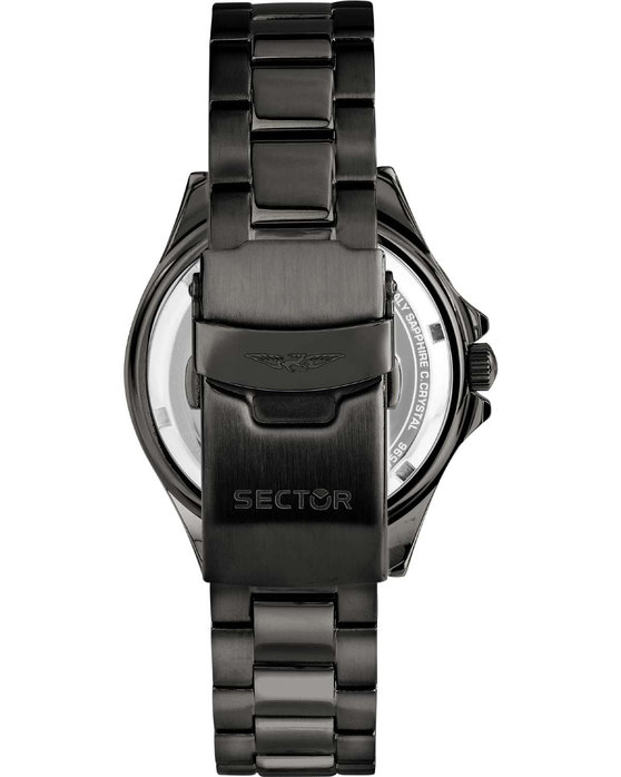 SECTOR 230 50th Anniversary Divers Automatic Black Stainless Steel Bracelet Limited Edition