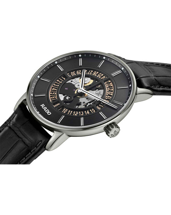 RADO DiaMaster Thinline Automatic Black Leather Strap Limited Edition (R14067176)