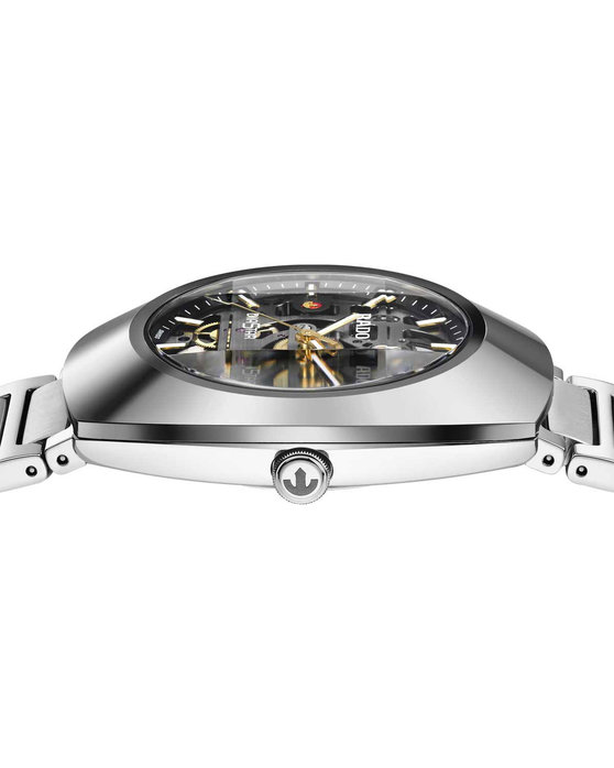 RADO DiaStar Original Skeleton Automatic Silver Stainless Steel Bracelet (R12162153)