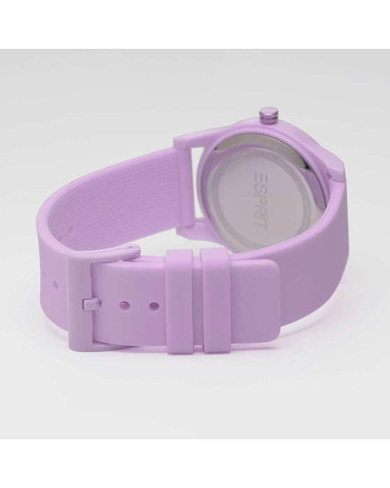 ESPRIT Joy Purple Silicone Strap