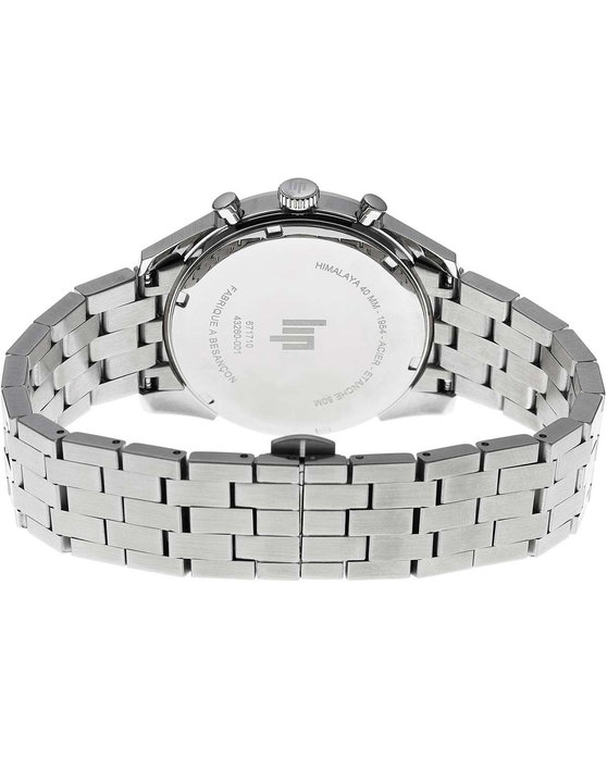 LIP Himalaya Chronograph Silver Stainless Steel Bracelet