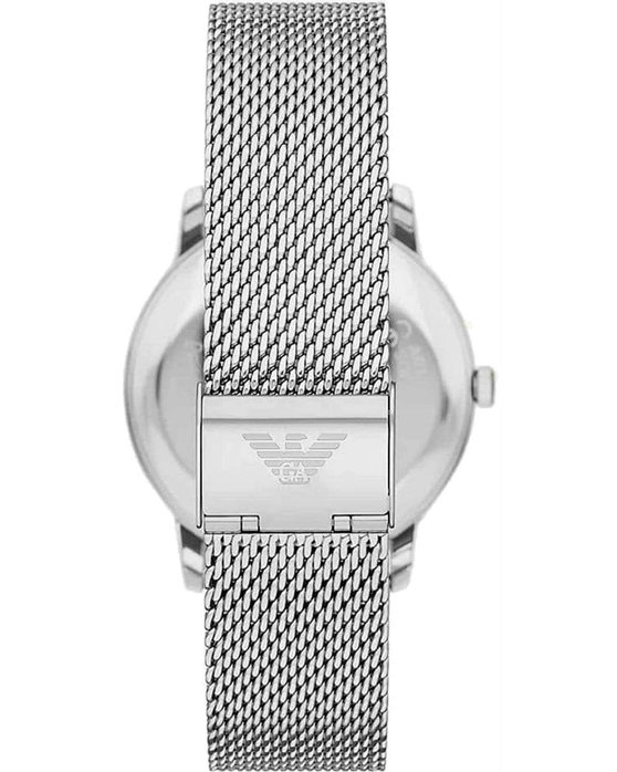 EMPORIO ARMANI Minimalist Silver Stainless Steel Bracelet