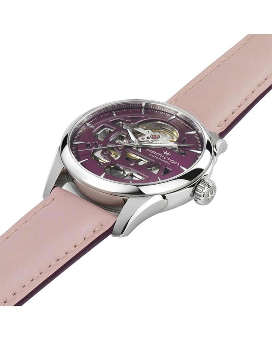 HAMILTON Jazzmaster Automatic Pink Leather Strap