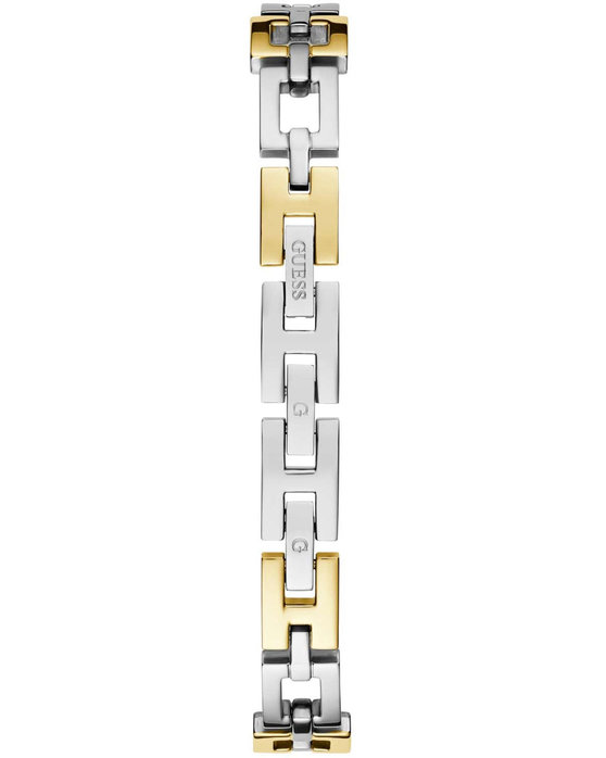 GUESS Lady G Crystals Two Tone Stainless Steel Bracelet