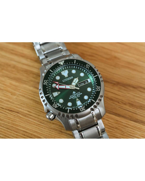 CITIZEN Promaster Divers Automatic Silver Titanium Bracelet