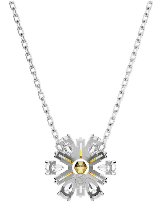 SWAROVSKI Yellow Idyllia pendant Flower