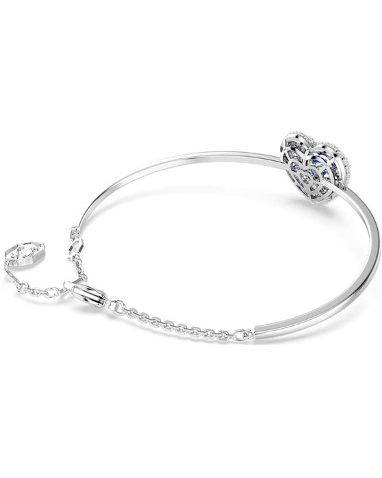 SWAROVSKI Blue Hyperbola bangle Heart