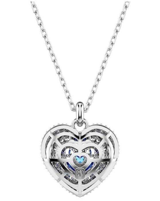 SWAROVSKI Blue Hyperbola pendant Heart