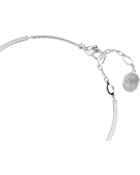 SWAROVSKI White Hyperbola bangle Heart