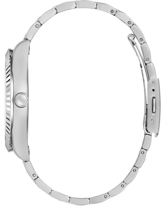 GUESS Connoisseur Silver Stainless Steel Bracelet