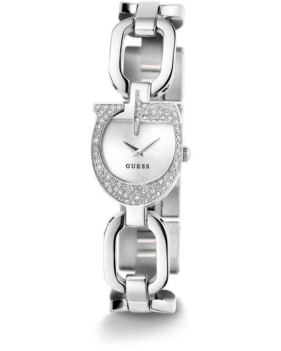 GUESS Gia Crystals Silver Stainless Steel Bracelet