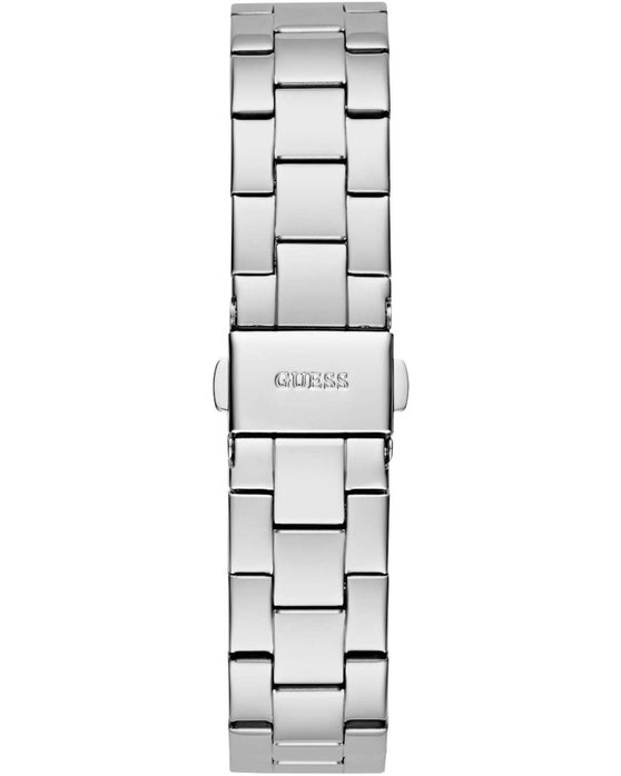 GUESS Fawn Crystals Silver Stainless Steel Bracelet