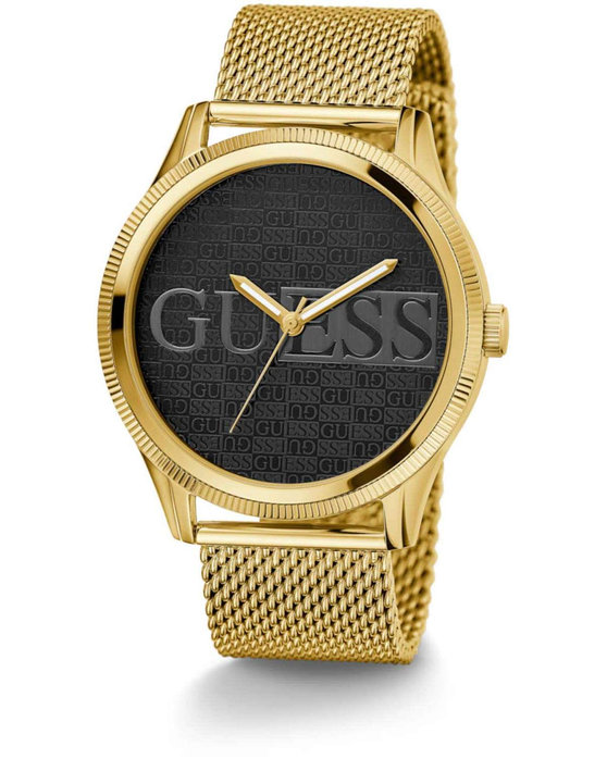 GUESS Reputation Gold Stainless Steel Bracelet