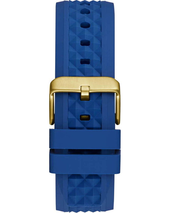 GUESS Resistance Blue Rubber Strap