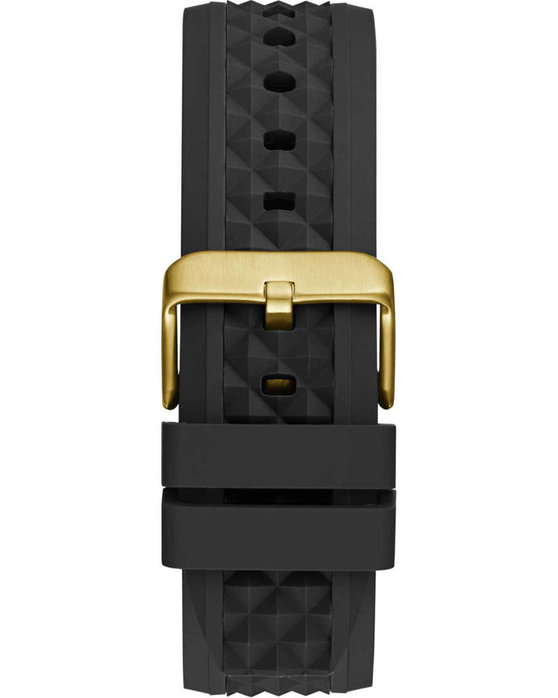 GUESS Resistance Black Rubber Strap