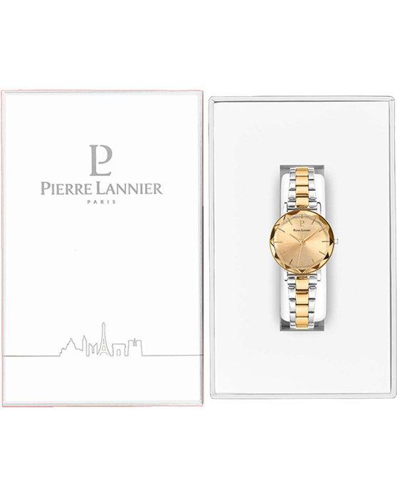 PIERRE LANNIER Multiple Two Tone Stainless Steel Bracelet