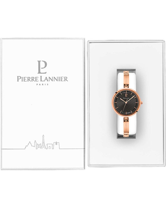 PIERRE LANNIER Pretty Rose Gold Stainless Steel Bracelet