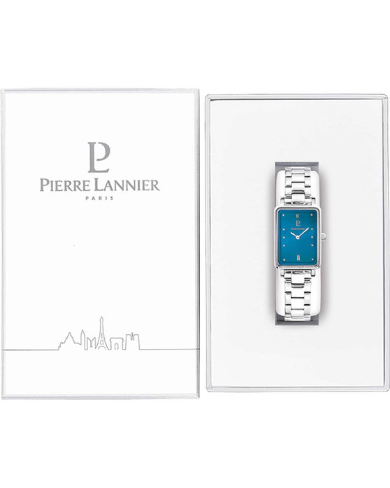 PIERRE LANNIER Ariane Silver Stainless Steel Bracelet