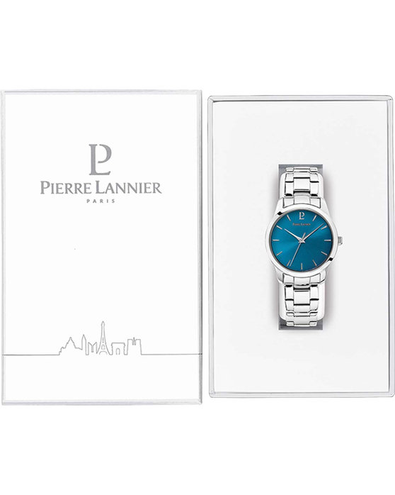 PIERRE LANNIER Roxanne Silver Stainless Steel Bracelet