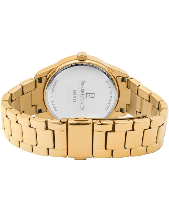 PIERRE LANNIER Roxanne Gold Stainless Steel Bracelet