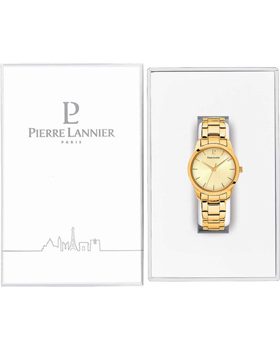 PIERRE LANNIER Roxanne Gold Stainless Steel Bracelet