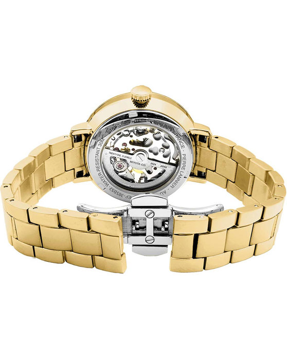 PIERRE LANNIER Automatic Gold Stainless Steel Bracelet