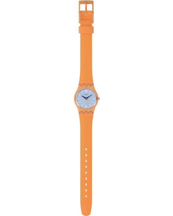 SWATCH Essentials View From A Mesa Orange Silicone Strap