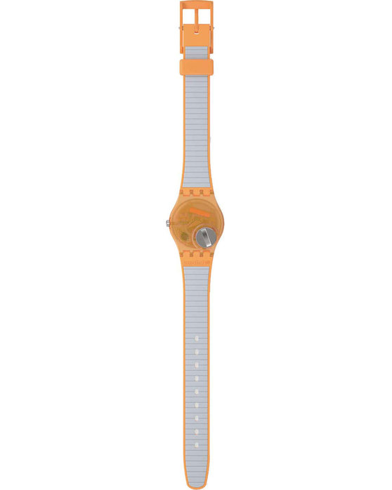 SWATCH Essentials View From A Mesa Orange Silicone Strap