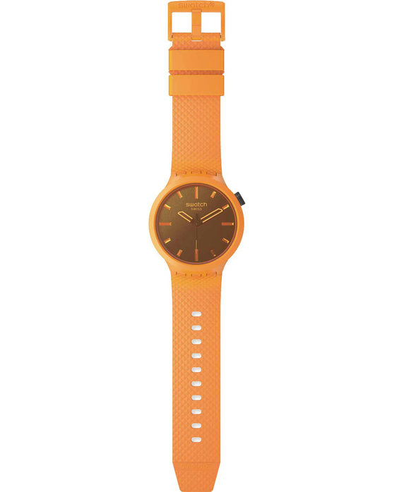 SWATCH Essentials Big Bold Crushing Orange Silicone Strap