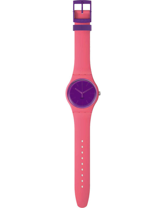 SWATCH Essentials Berry Harmonious Pink Silicone Strap