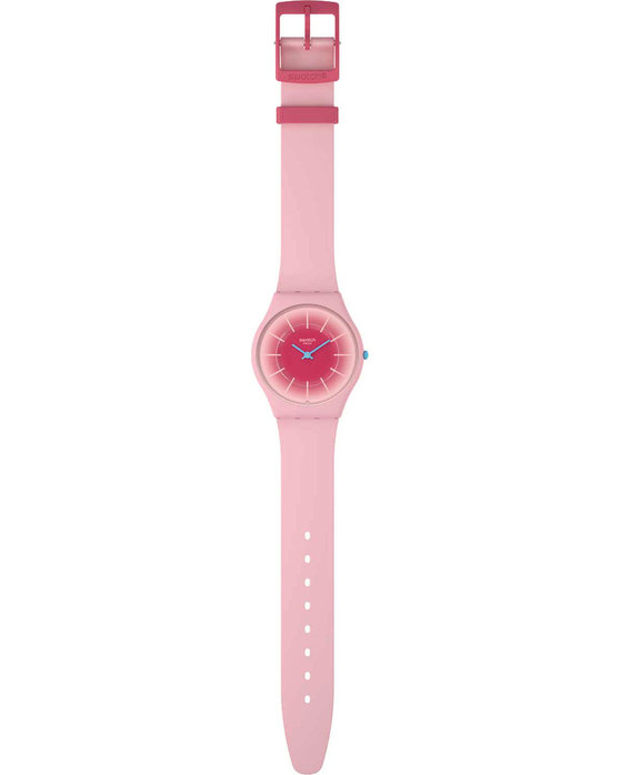 SWATCH Essentials Skin Radiantly Pink Silicone Strap