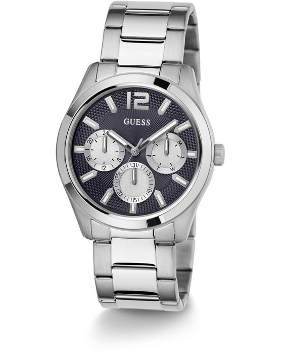 GUESS Zen Silver Stainless Steel Bracelet