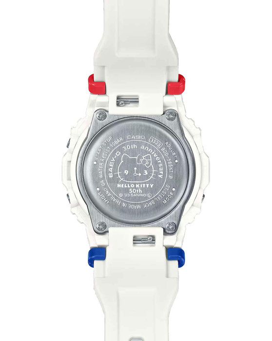 G-SHOCK Baby-G Hello Kitty Anniversary White Biosourced Strap Limited Edition