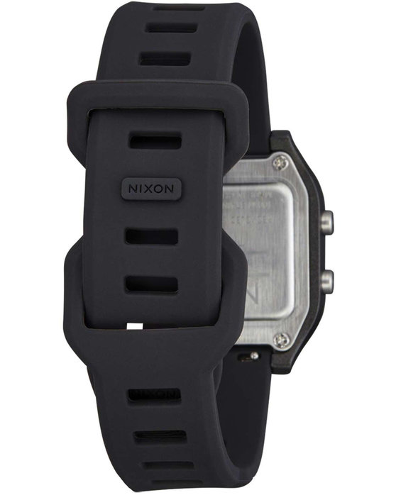 NIXON Ripper Chronograph Black Silicone Strap