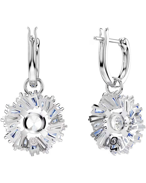 SWAROVSKI Blue Idyllia Flower Drop Earrings