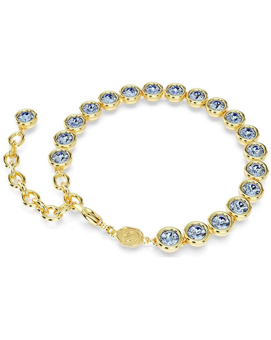 SWAROVSKI Blue Imber Bracelet Round Cut (Medium)