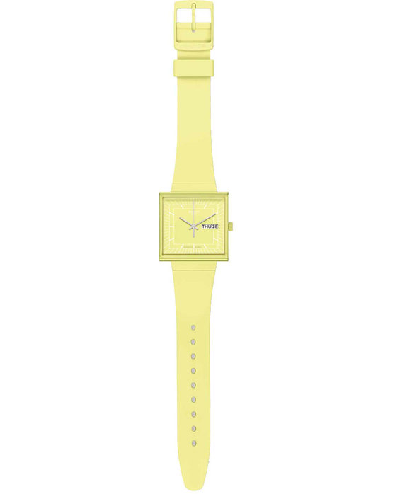 SWATCH What If… Lemon? Yellow Biosourced Strap