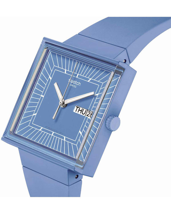 SWATCH What If… Sky? Blue Biosourced Strap