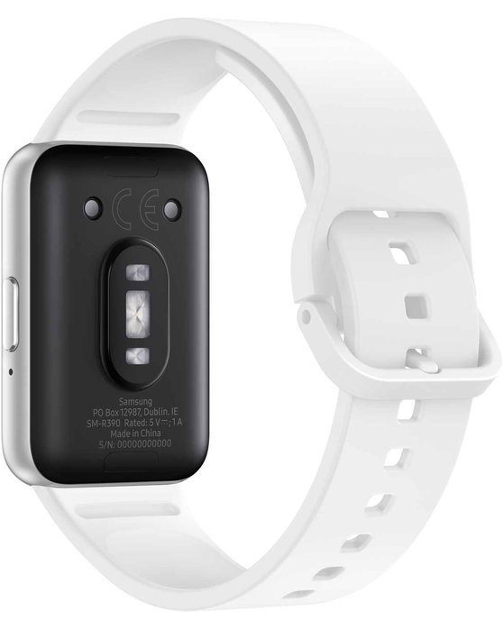 SAMSUNG Galaxy Fit 3 Silver Rubber Strap