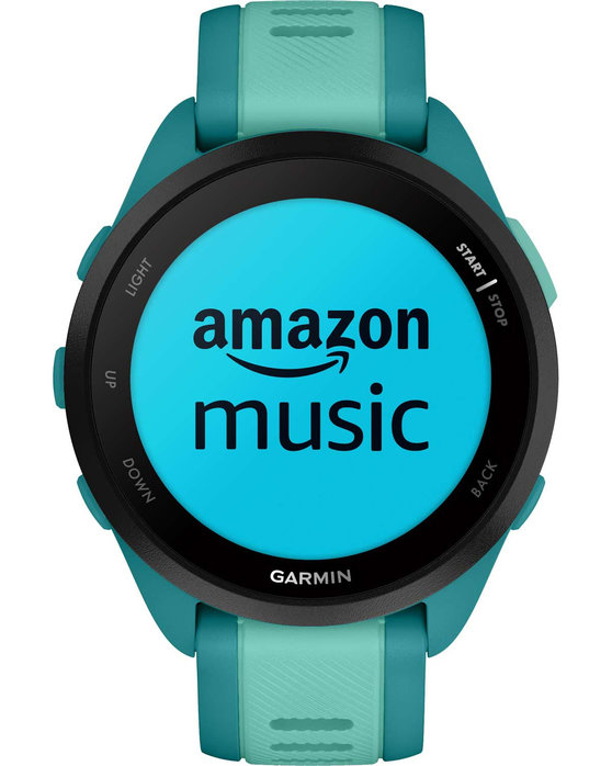 GARMIN Forerunner 165 Music Turquoise/Aqua Two Tone Silicone Strap