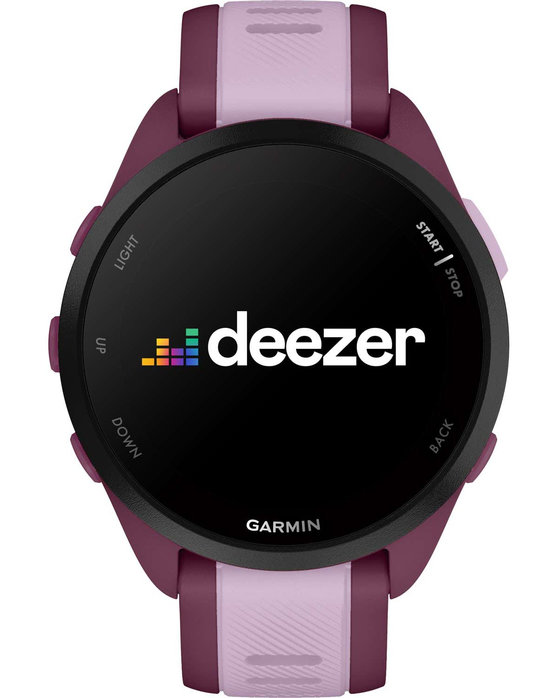 GARMIN Forerunner 165 Music Berry/Lilac Two Tone Silicone Strap