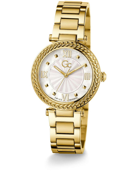 GUESS Collection Tiara Gold Stainless Steel Bracelet