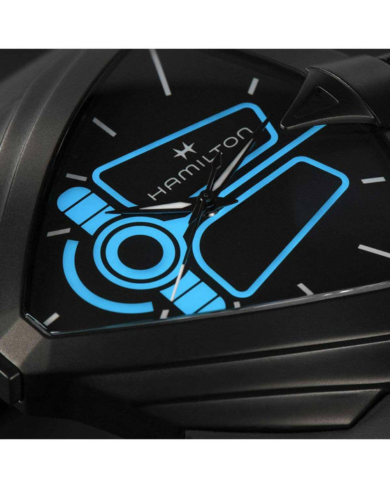 HAMILTON Ventura XXL Bright Dune Black Rubber Strap Limited Edition